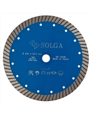 Série Azul, Solga, Corte seco, Diamante, Discos diamantados, diamante, gama Universal, Solga, Marca, Ferramentas, Solga