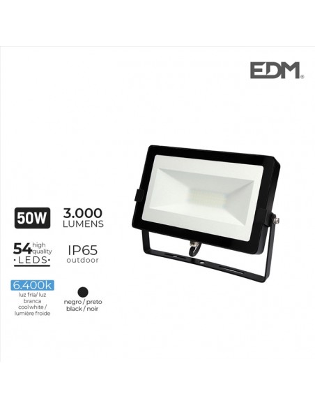 Projetor Led 50W 6400K, Iluminação para obras de construção, ferramentas de iluminação, Ferramentas eletricas, pre