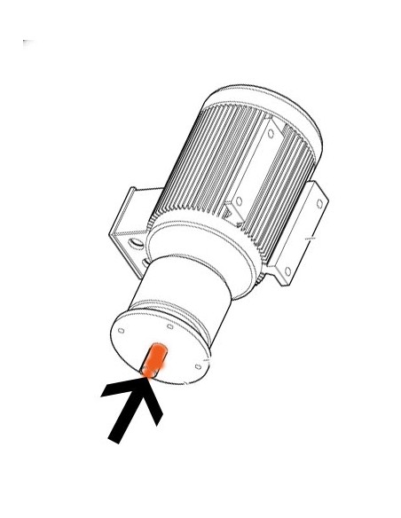 Peças para o Motor Nord, Maquina de reboco projectado, Putzmeister, MP25, peças de desgaste, peças de origem, NORD