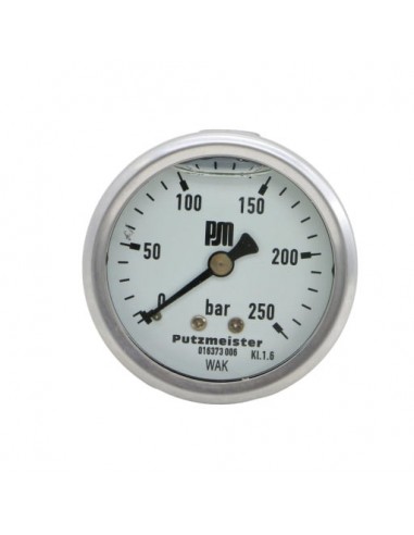 manometro, 250 Bar, mangueiras, Concreto, Betão