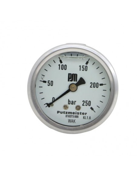 manometro, 250 Bar, mangueiras, Concreto, Betão