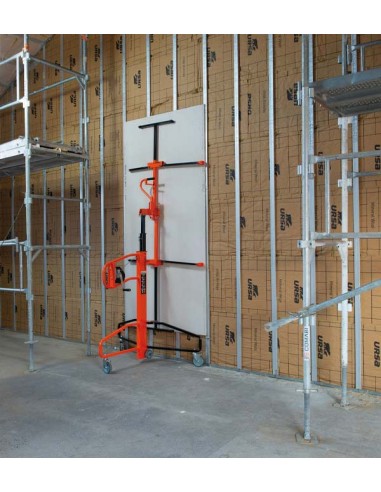 Elevador pladur, Elevador de placas Levpano II, Placas gesso, preços, aplicação, placas gesso cartonado, Pladur