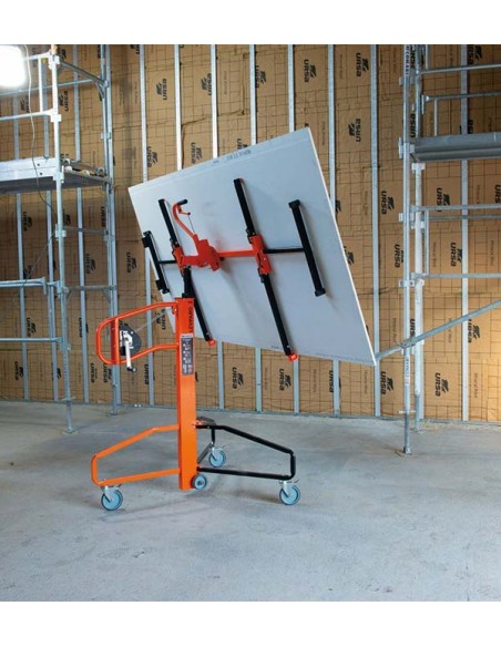 Elevador pladur, Elevador de placas Levpano II, Placas gesso, preços, aplicação, placas gesso cartonado, Pladur