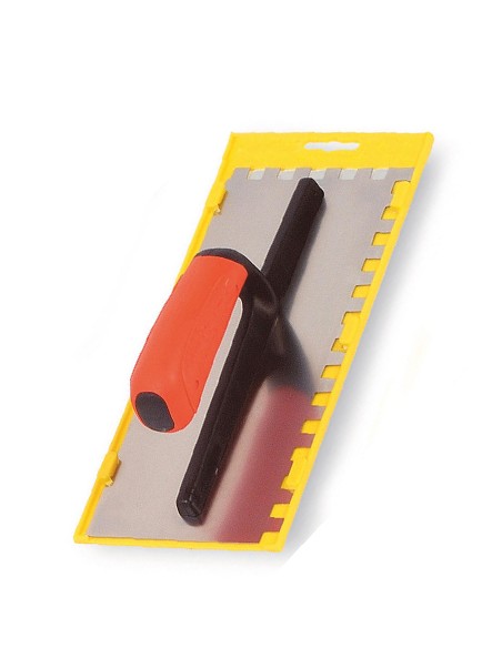 Liçosa dentada, Liçosas dentadas, Ladrilhadores, estrutura fibra de vidro, lamina, 0,6 mm, dentes quadrados