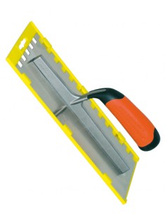 Liçosa dentada, Liçosas dentadas, Ladrilhadores, estrutura fibra de vidro, lamina, 0,6 mm, dente quadrado, Espatulas