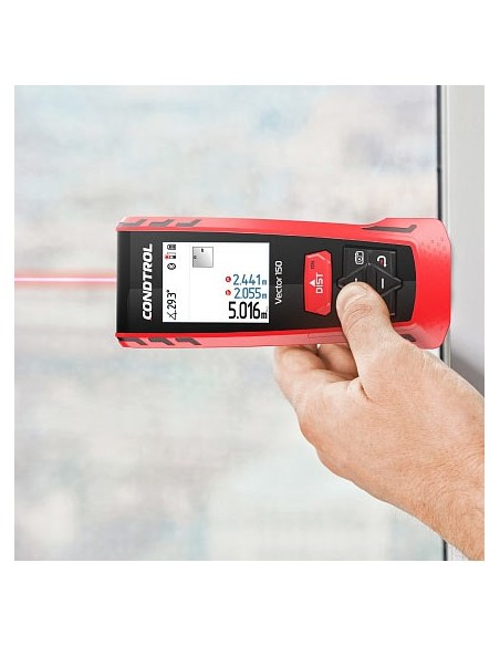 Medidor de distancias, Medidor Laser, Condtrol, Ferramentas a laser, medição, Construção, 150 metros