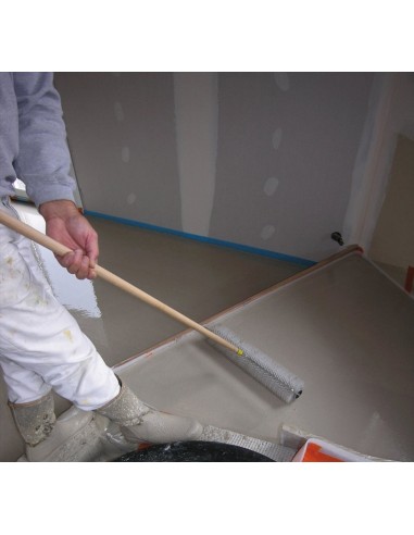 Rolo de Picos, Betonilhas auto-nivelantes, Betonilha liquida, Pisos, Pavimentos, Rolos bicos, Débulleur, bolhas de ar