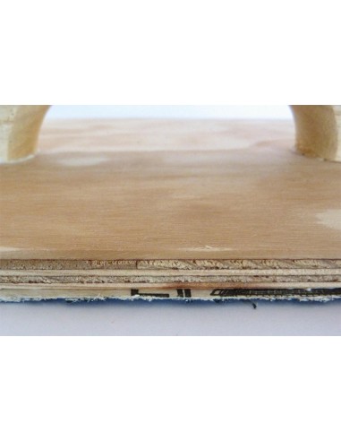 Talocha de Madeira, talocha de lixar, Talocha com lixa, Talocha para esferovite, poliestireno, Capoto, Talocha de lixar