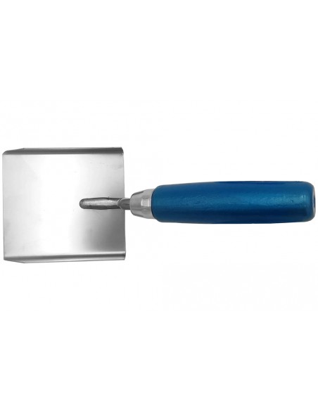 Colher estucador, Inox, Colheres, Construção, ferramentas, Bom Preço, cabo de madeira, gesso, reboco, tetos