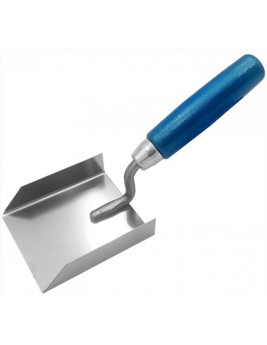 Colher estucador, Inox, Colheres, Construção, ferramentas, Bom Preço, cabo de madeira, gesso, reboco, tetos