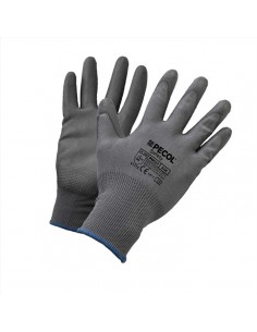 Luva de Proteção e Segurança, Luva de trabalho, proteção das mãos, luvas, Pecol, revestida em poliuretano, Luva si