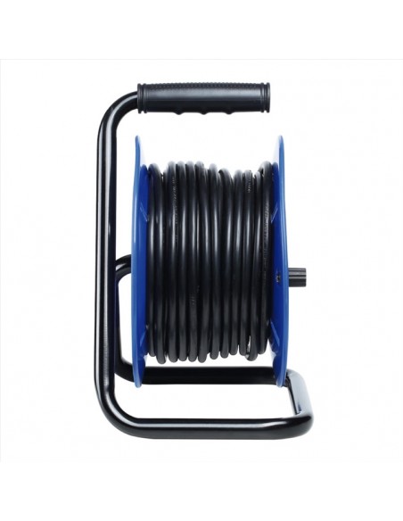 rolo de fio eletrico, extensão, rolo de cabo, material eletrico, Carretel de Cabo, 4 tomadas com terra