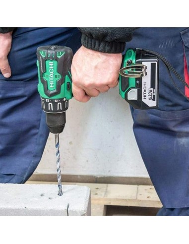 Berbequim sem fio, KIT Aparafusadora Hitachi DS14DBSL, com baterias, Berbequim, Bom Preço, Ferramentas, bons preços