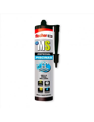 Cola e Veda, Fischer, resistência, aderência, patível com tintas, materiais de construção, Silicones, Ladrilhos, pr