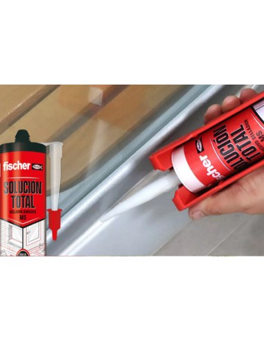 Cola e Veda, Fischer, resistência, aderência, patível com tintas, materiais de construção, Silicones, Ladrilhos, pr