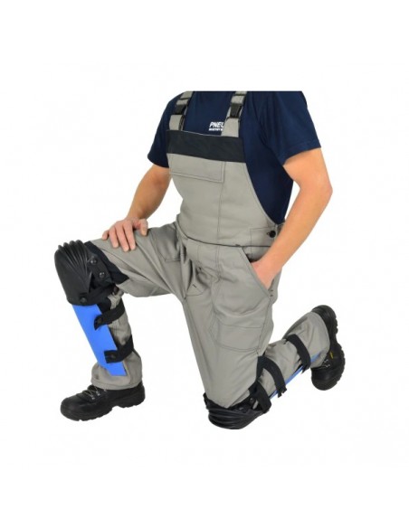 Joelheira, Caneleiras, Joelheira profissional, construção, ladrilhador, proteção de joelhos e canelas, Putzmeister