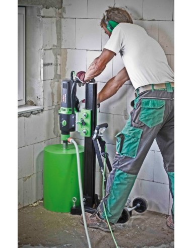 Perfuração diamantada, Caroteadora DBE 352, Perfuradoras, Diamante, pedra, Portugal, Betão armado