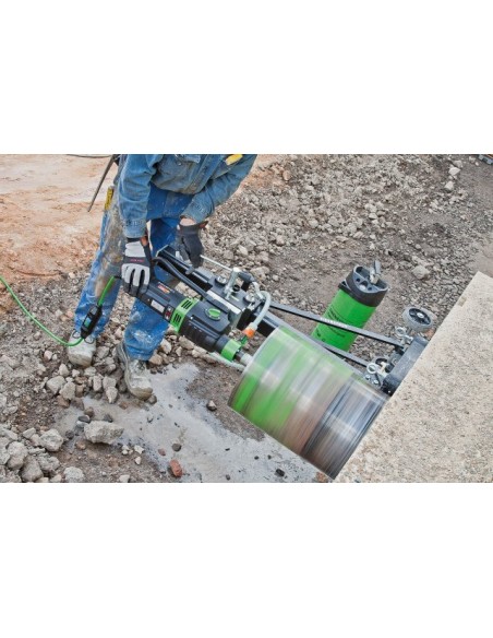 Perfuração diamantada, Caroteadora DBE 352, Perfuradoras, Diamante, pedra, Portugal, Betão armado