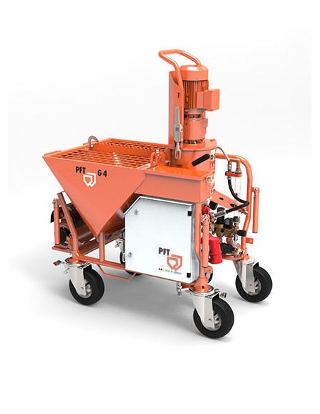 máquinas de projetar, projeção de rebocos, gessos, maquinas de reboco, Portugal, Máquinas de projectar, PFT G4 Gen25