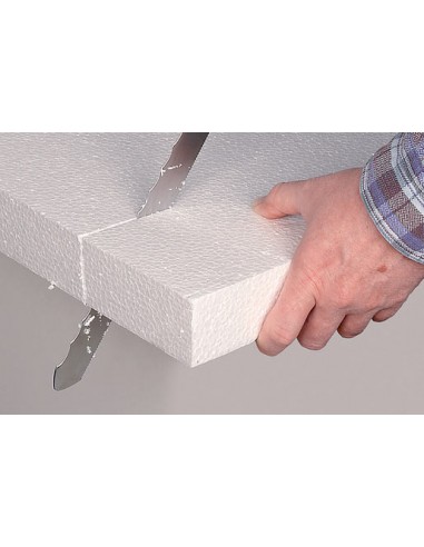 Serra de corte de materiais isolantes, serra manual especial de corte de lã de vidro, EPS, XPS, capoto