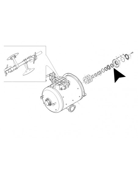 Retentor, 70X90x7, Peças Putzmeister, juntas, cuba da maquina de betonilha, Importação, reparação, maquinas Putzmei
