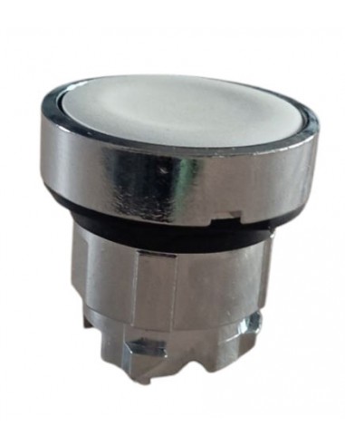 Interruptor Luminoso branco para Brinkmann, Maquinas de betonilha, Botão Comando, Peças, Maquina de betonilha, Peças