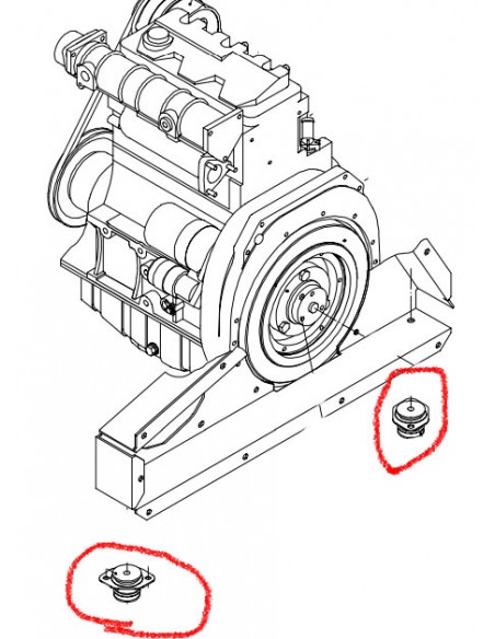Apoios de motor Deutz, Maquinas Putzmeister, Motor Deutz, Maquinas de Betonilha, Putzmeister, Brinkmann, Maquinas de bet