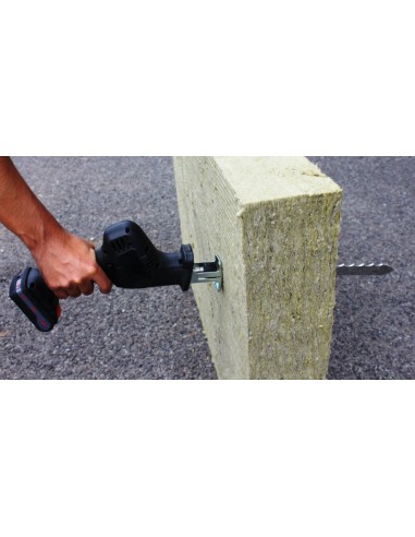 Serra de corte EDMA a bateria, Isolamentos, Corte de lã de rocha, Lã de Vidro, ferramentas a bateria, Insulacut, Capot