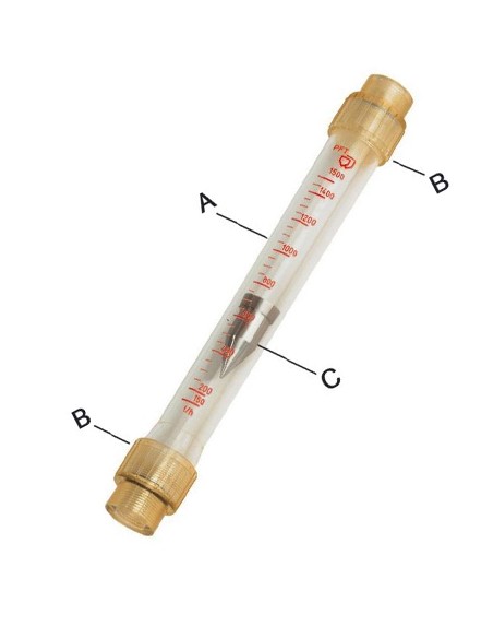 Caudalimetro, Proveta, 20185004, Maquinas de projectar, PFT, G4, Peças, provetas,