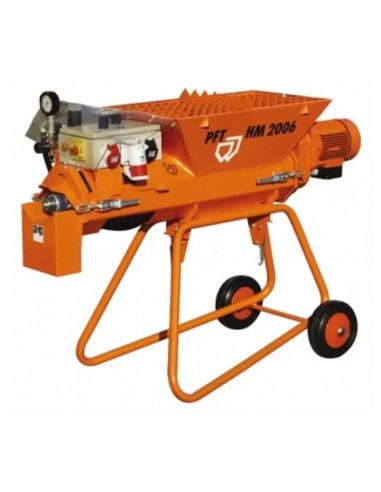 Misturador Continuo, Marca PFT, misturadores contínuos, Horizontais, Mistura de Argamassa, Argamassas em Pó, Mistura d