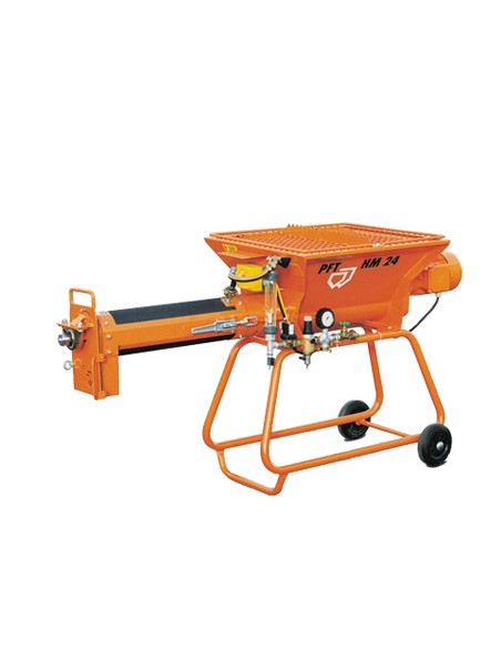 Misturador Continuo, Marca PFT, misturadores contínuos, Horizontais, Mistura de Argamassa, Argamassas em Pó, Mistura d