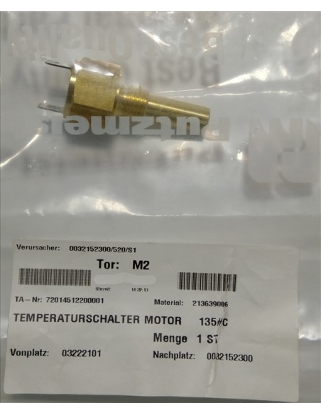 Valvula sensor de temperatura, motores Deutz, Maquina de betonilha, Peças, Maquinas, Putzmeister, construção, Portuga