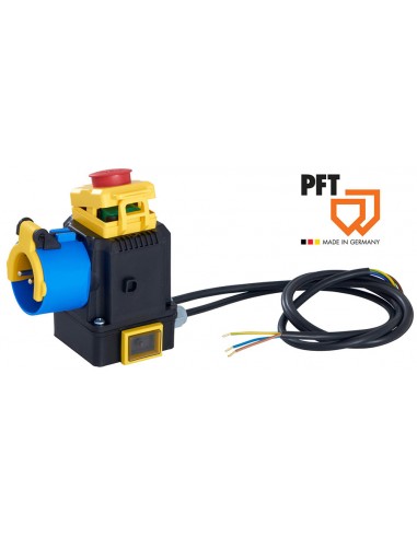 interruptor on off para misturador PFT, HM 22 / 2002, Misturador de argamassa Monofasico, PFT, Maquinas