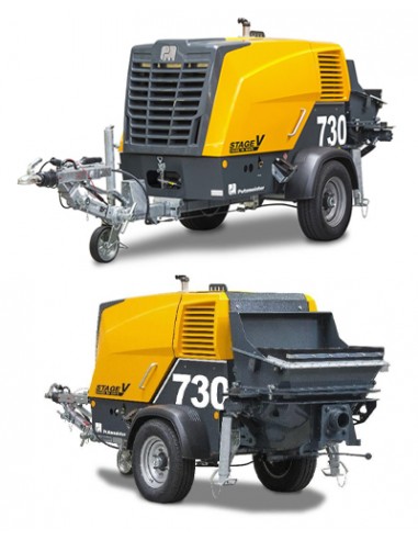 Putzmeister, Máquinas Betonilha, Diesel, P730, Transporte Betão fino, Bombas de betonilha, Portugal