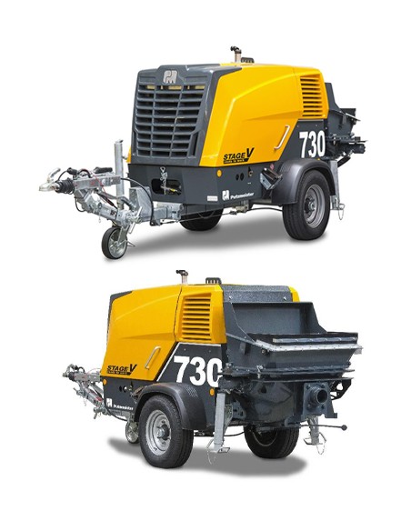 Putzmeister, Máquinas Betonilha, Diesel, P730, Transporte Betão fino, Bombas de betonilha, Portugal