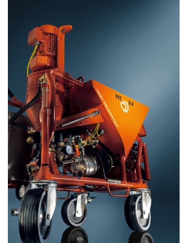 máquinas de projetar, projeção de rebocos, gessos, maquinas de reboco, Portugal, Máquinas de projectar, PFT G4, Mono