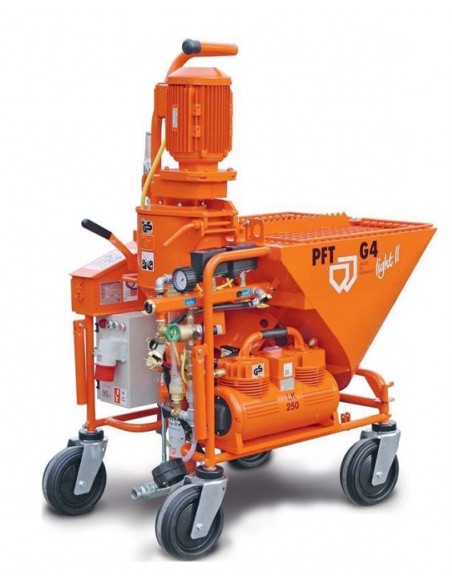 máquinas de projetar, projeção de rebocos, gessos, maquinas de reboco, Portugal, Máquinas de projectar, PFT G4, Mono