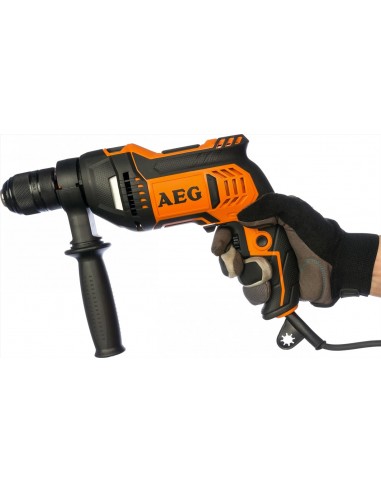 Berbequim com precursão, AEG SBE 705 RE 705W, furadoras, Perfuração, Ferramentas eletricas AEG, Ferramentas, Berbequi