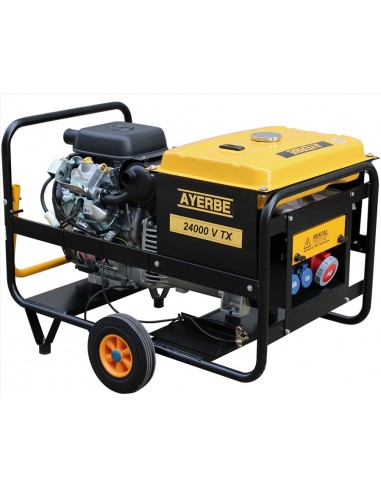 Geradores a gasolina, AY-24000 V TX, Ayerbe, Novo, Preço, Geradores Trifásicos, Motor potente, Vanguard