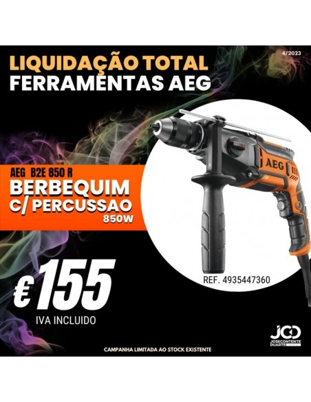 Berbequim, Furação, Berbequins, Preços, AEG, Perfuracoes, Portugal, Ferramentas para Construção, Perfuradoras