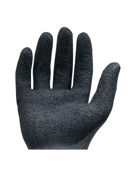 Luvas Nylon revestimento Latex, Luvas para construção, trabalho com máquinas, ferramentas, Luvas de trabalho, Roupa