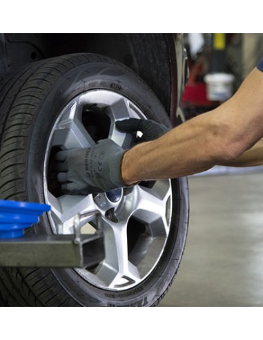 Luvas Nylon revestimento Latex, Luvas para construção, trabalho com máquinas, ferramentas, Luvas de trabalho, Roupa