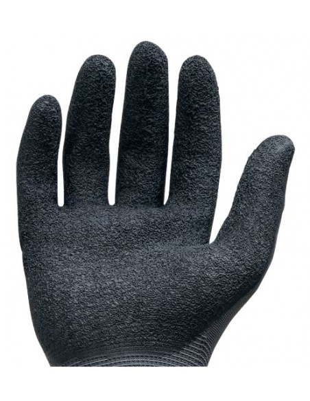 Luvas Nylon revestimento Latex, Luvas para construção, trabalho com máquinas, ferramentas, Luvas de trabalho, Roupa