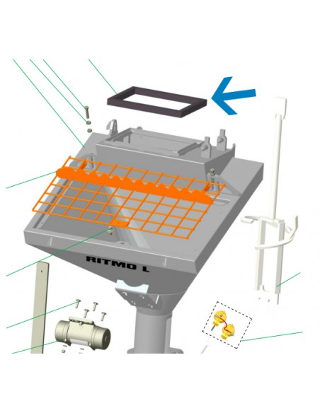 Peças e Acessórios, Ritmo L Plus, Maquinas de projetar reboco, PFT, Maquinas de gesso, Peças de origem, Preços