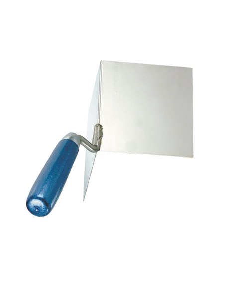 Colher de Angulo exterior, Colher de Pedreiro, Colheres, construção, Lamina Inox, cabo de madeira, Colher Estucador