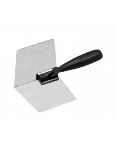 Colher interior para cantos, Inox, Colher interior Drywall, Ferramentas Mob Mondelin, Colheres de angulo, colher canto