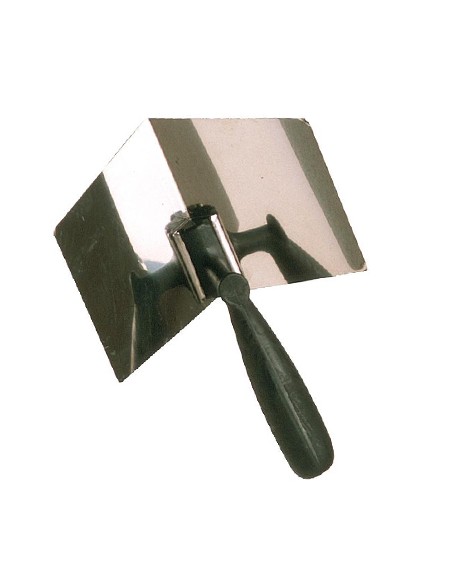 Colher interior para cantos, Inox, Colher interior Drywall, Ferramentas Mob Mondelin, Colheres de angulo, colher canto