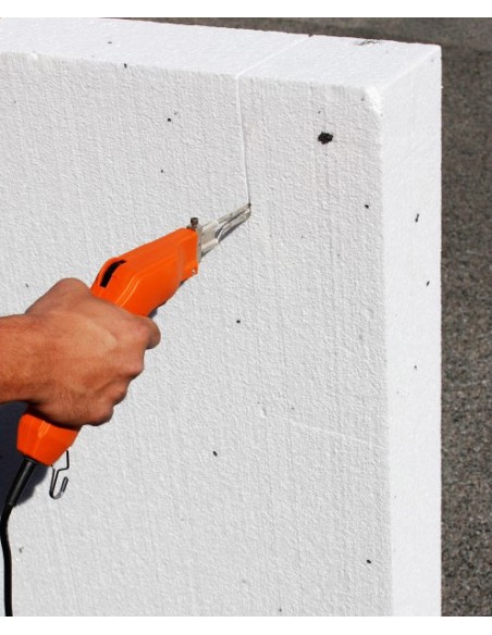 Facas de corte EPS Ventilada, Corte de esferovite, Corte a quente de esferovite, corte de placas, EPS, capoto