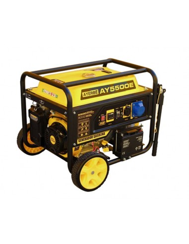5434170, ayerbe, Geradores Monofásicos, a gasolina, geradores com arranque elétrico, geradores domésticos, 4 tempos