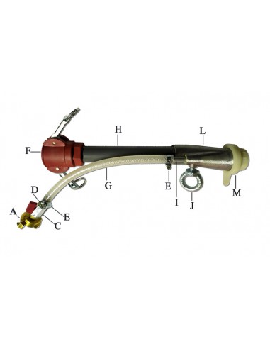 Lança de Gesso JCD Simples, Acessórios, peças, Lanças, Projeção de Gesso, Tetos, Paredes